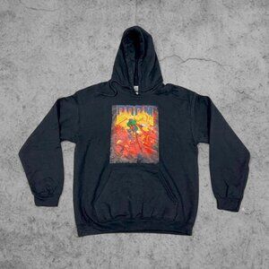Black DOOM Graphic Hoodie, Size M